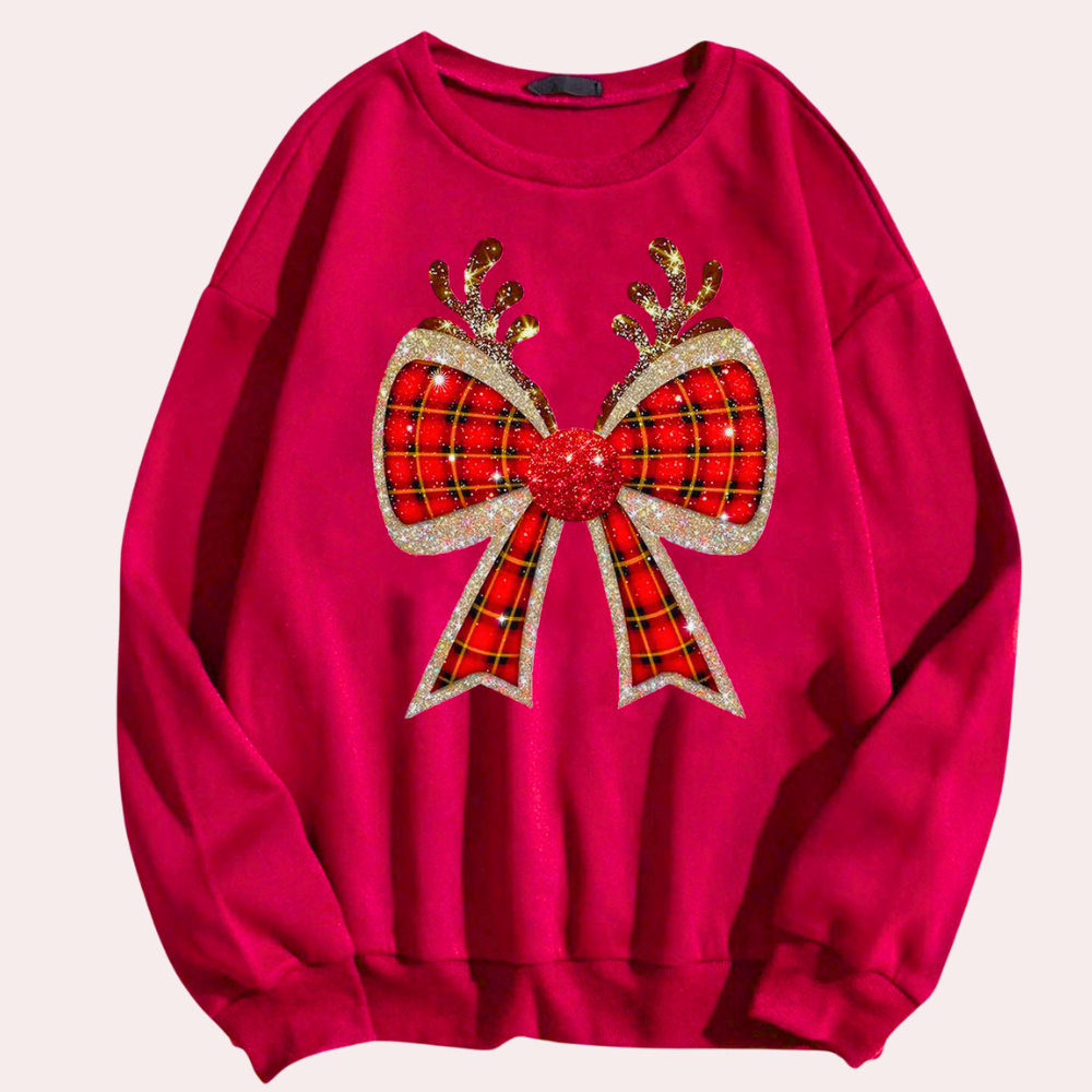 JUJU - Pull de Noël Décontracté pour Femmes