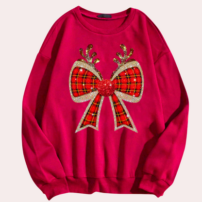 JUJU - Pull de Noël Décontracté pour Femmes
