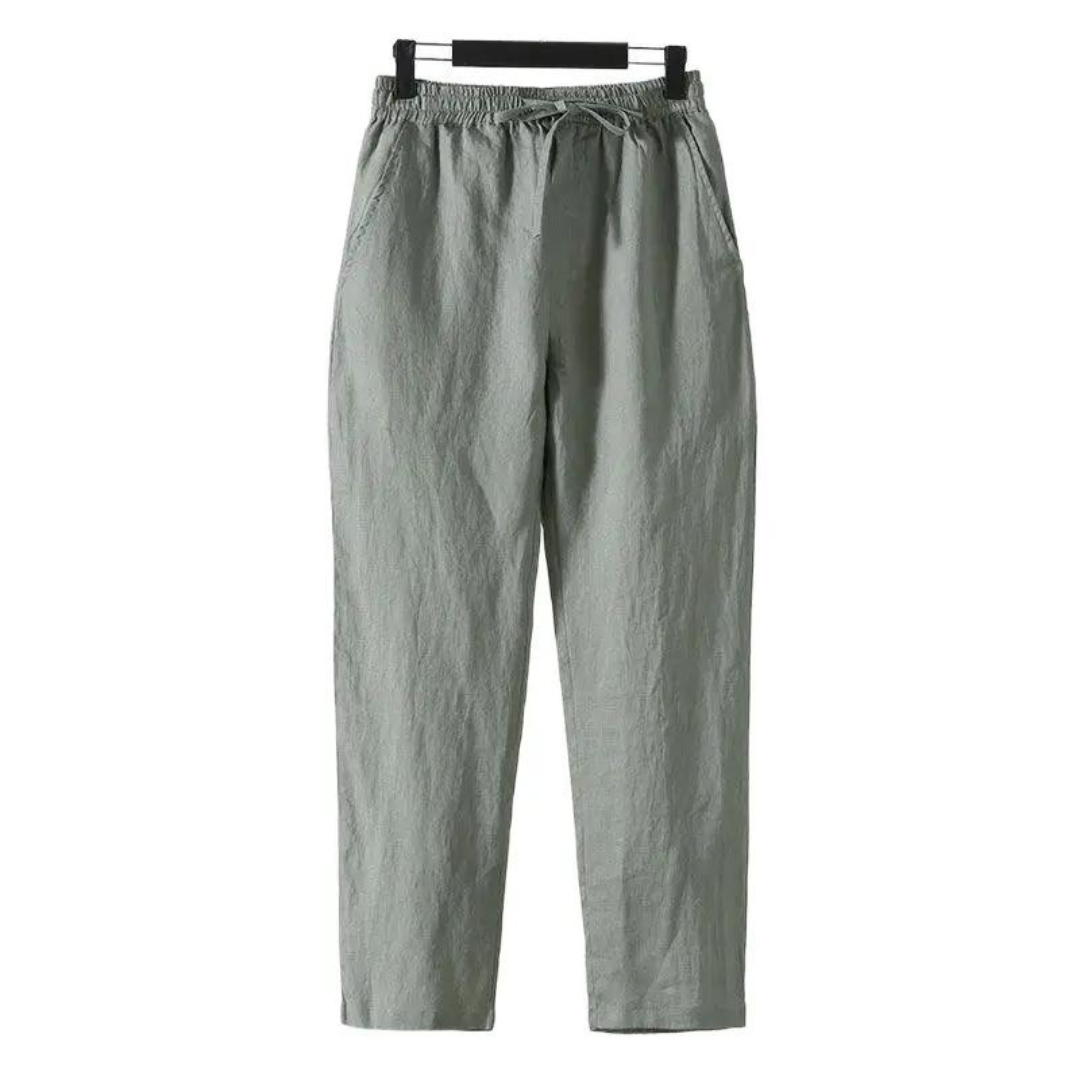 Pantalon Lin Homme Léger Été