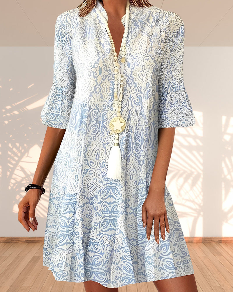 Robe de Nuit Femme Chic - Imprimé Floral, Manches Courtes et Coupe Féminine - PanierRoyale