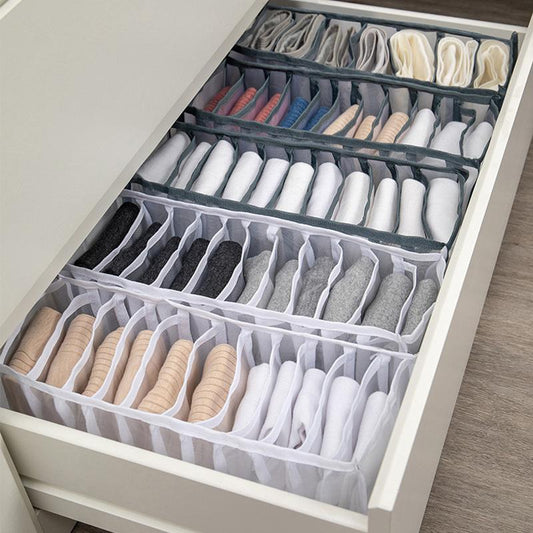 Coffret Rangement Linge Intime en Bois Massif - PanierRoyale