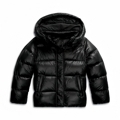 Veste Parka Homme Noir Matelassée Élégante