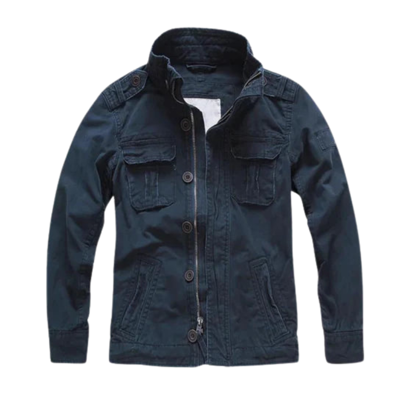 Veste Zippée Longue avec Poches Détachables et Réglables - PanierRoyale