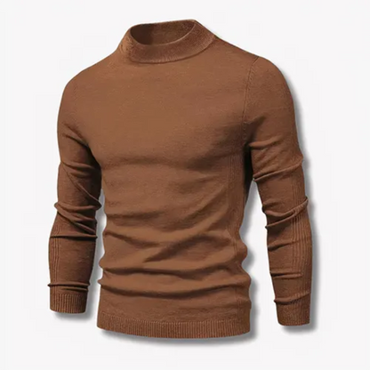 Pull à Col Roulé Chaud et Confortable Homme