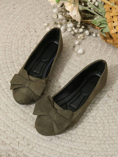 Ballerines Élégantes à Nœud, Confortables et Chic