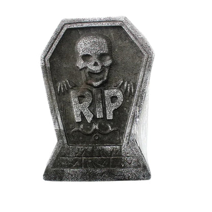 Décoration de Tombe en Mousse Effet Vieilli pour Halloween