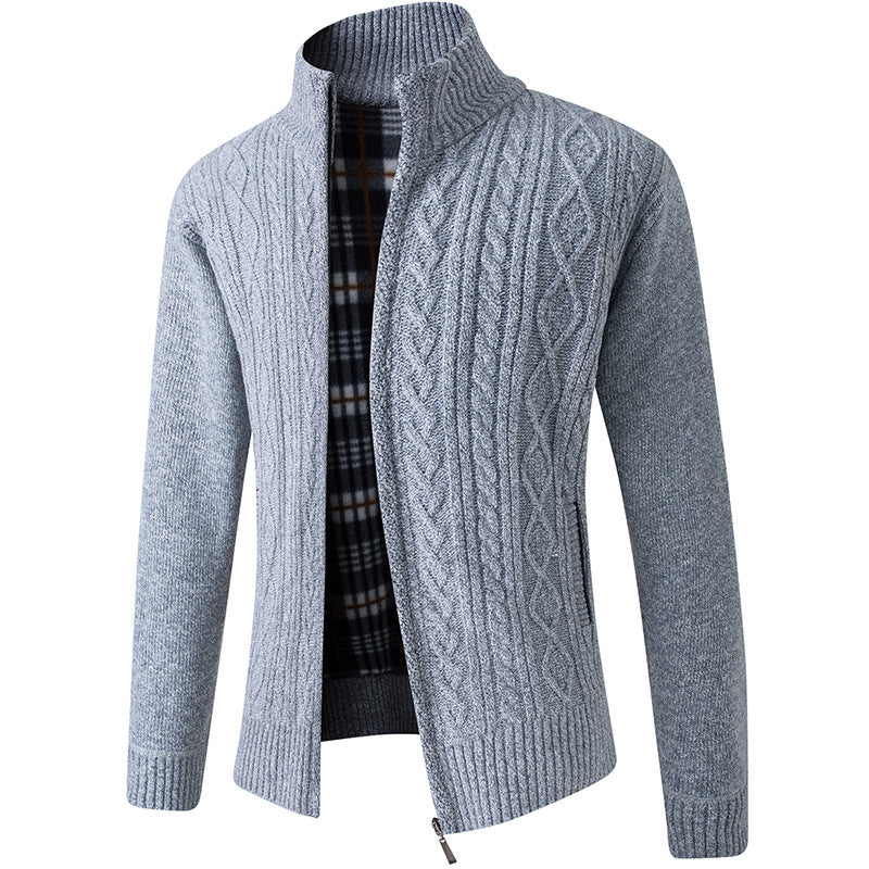 Pull Homme Velours Chaud et Élégant - PanierRoyale