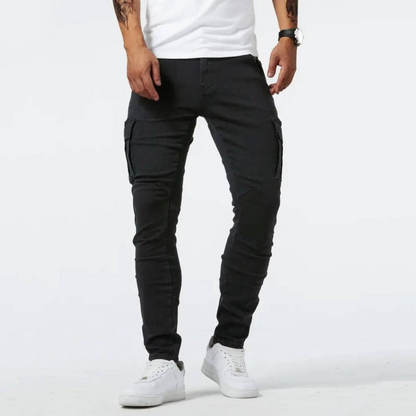 Pantalon Cargo Homme Noir Stylish et Confortable