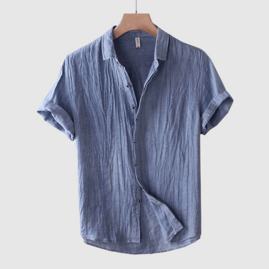 Chemise Homme Manches Courtes Été Décontractée - PanierRoyale