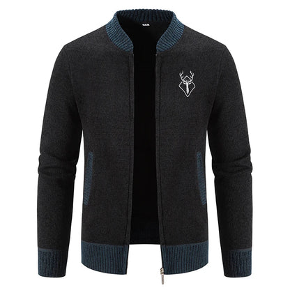 Veste zippée femme slim avec manches longues et poches côtés