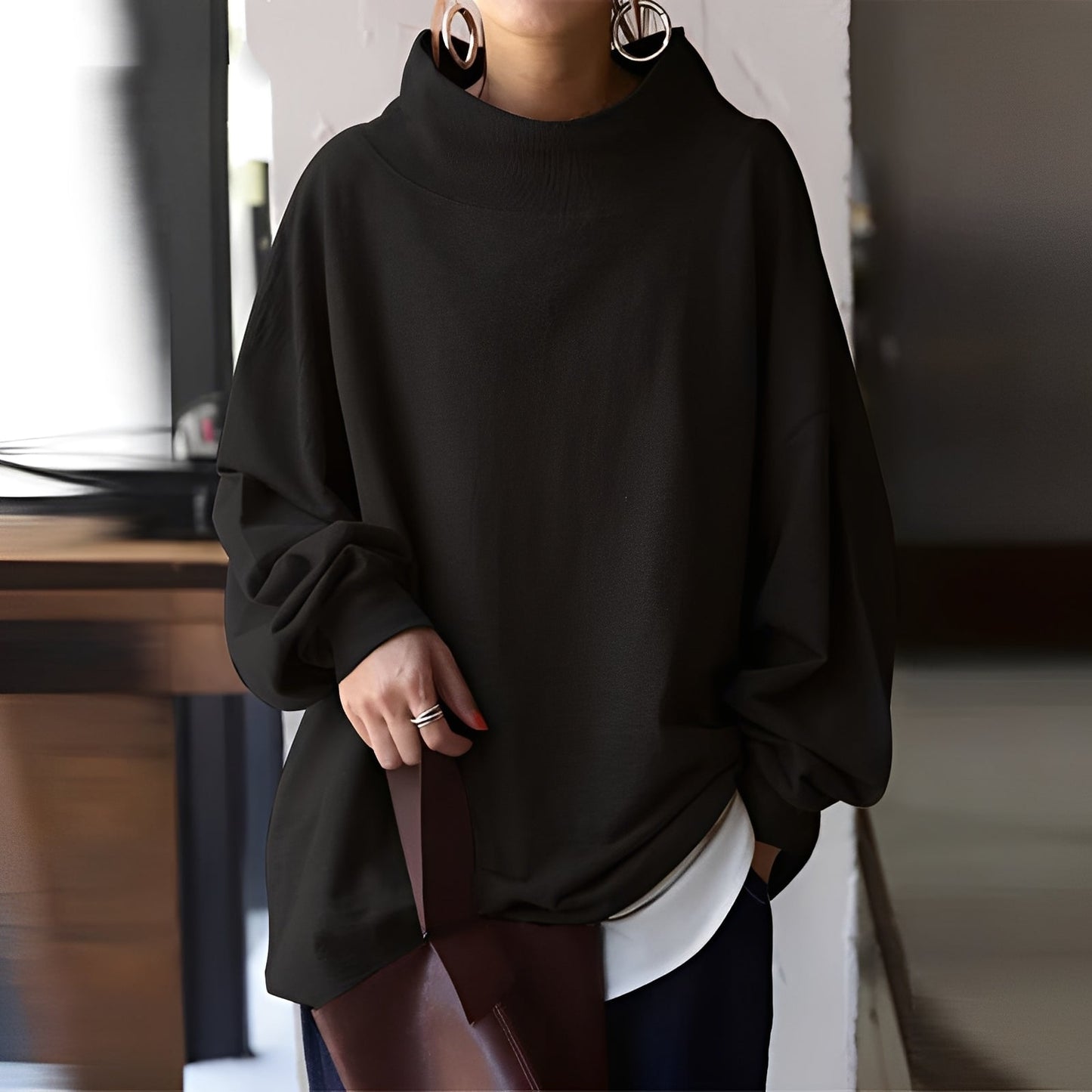 Pull Femme Chic Manches Longues Tout Temps