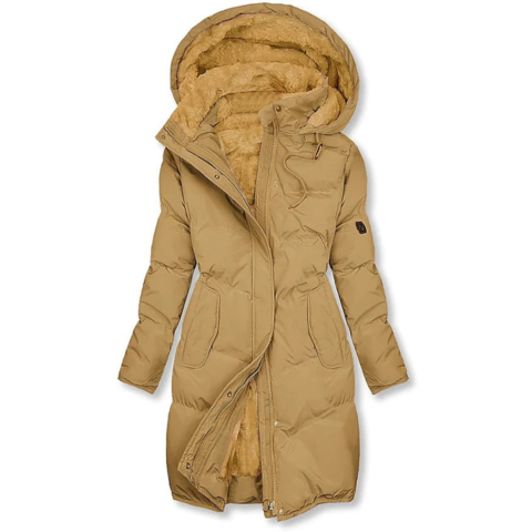 Veste femme hiver fourrure synthétique élegante
