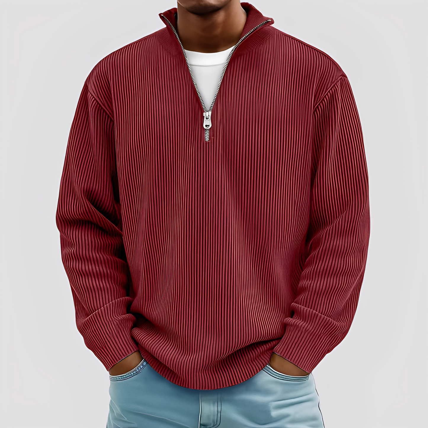 Pull Décontracté Homme Large et Confortable