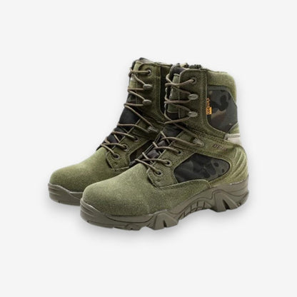 Bottines Combat Lacets Rapides et Confortables