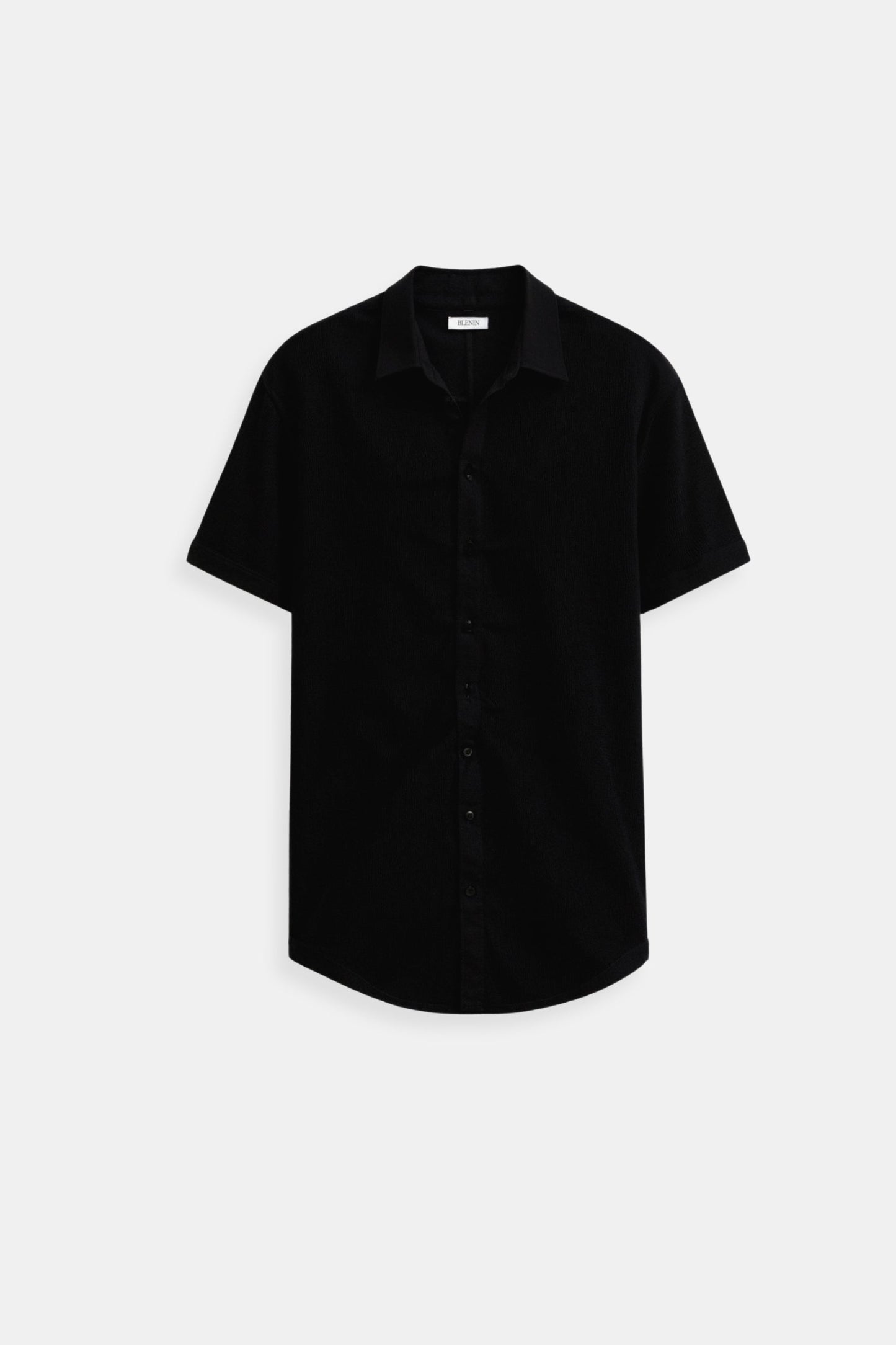 Chemise Lin Cuir Court Manches Été