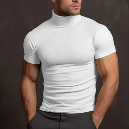 Pull Homme Slim Fit Col Roulé