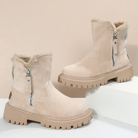 Bottes Femmes Hiver Chaudes et Confortables