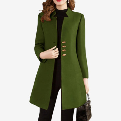 Doudoune Femme Hiver Longue avec Capuchon et Fermeture Éclair
