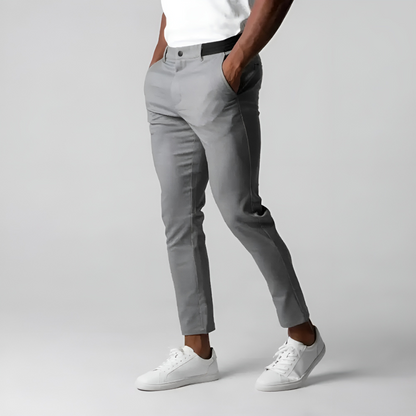 Pantalon Homme Business Slim Fit Noir - BerlinGlamour