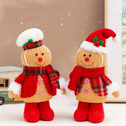 Décorations de Noël en Laine Douce Colorée - PanierRoyale