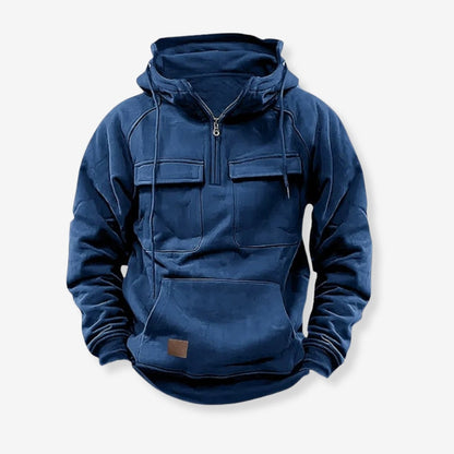 Veste Streetwear Oversize avec Capuche et Poches