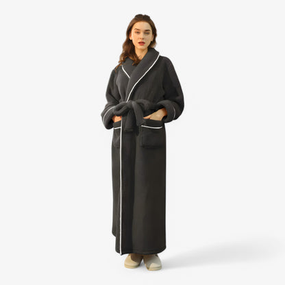 Peignoir de bain Doux et Confortable avec Ceinture Élastique