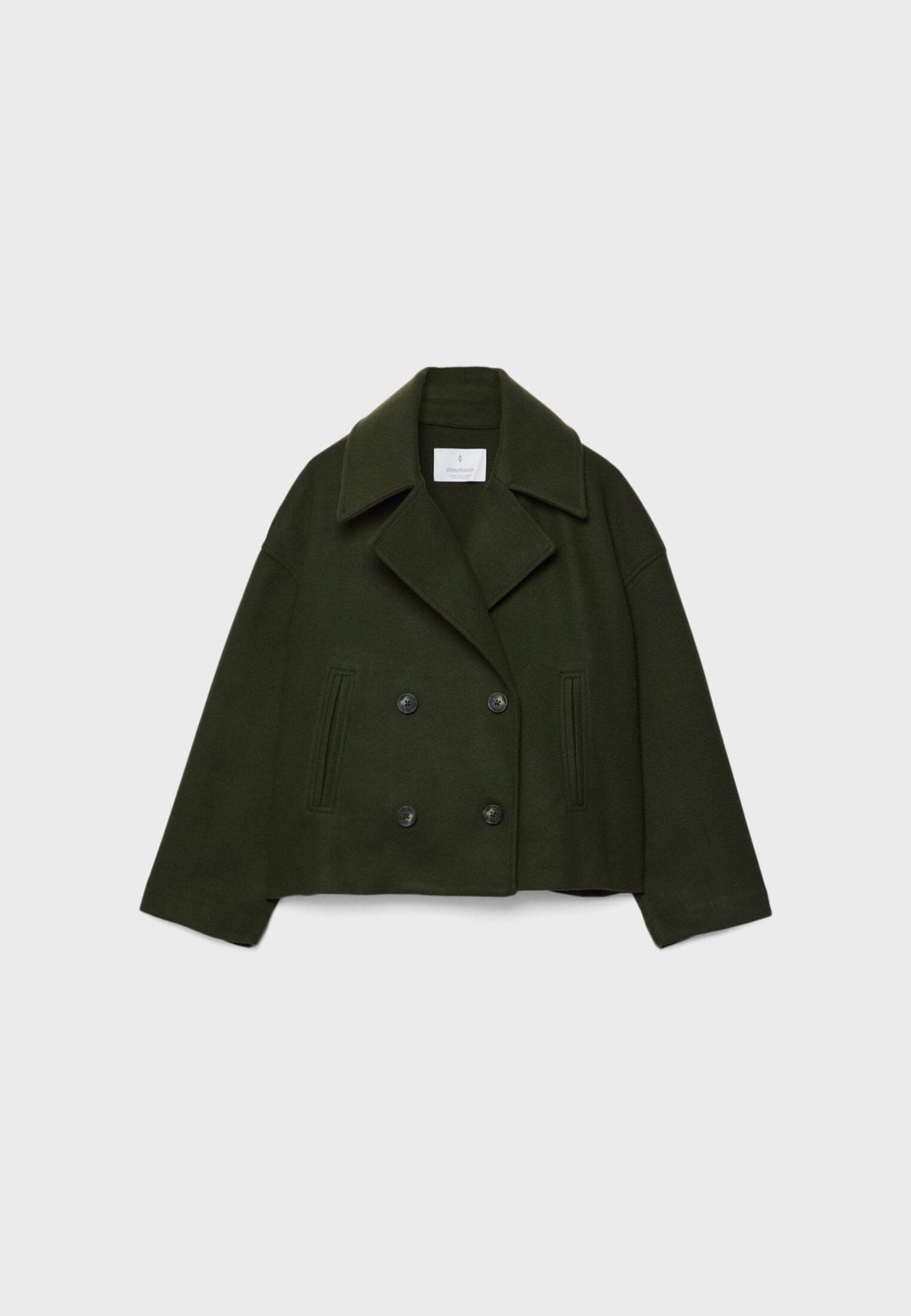 Veste Femme Chic Tailleur Cintré avec Col Pointu