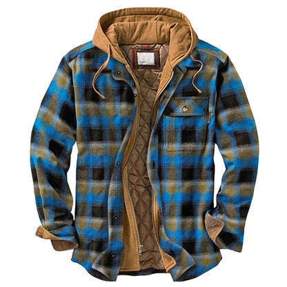 Veste imperméable à capuche zippée longue
