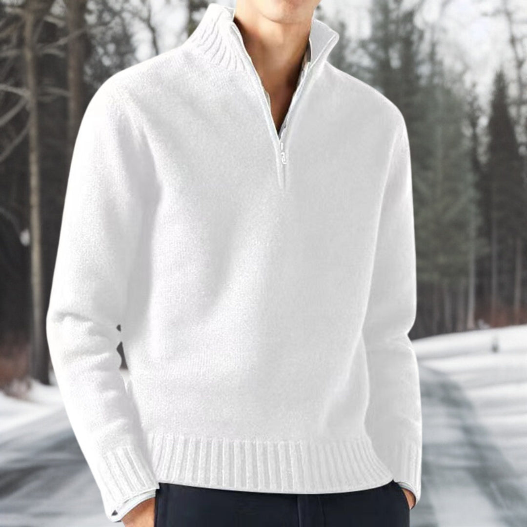 Pull Homme Doux et Chaud en Laine Mélangée