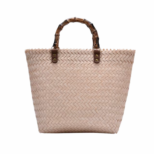 Sac à Main Grande Capacité avec Sangles Réglables et Fermeture Éclair - PanierRoyale