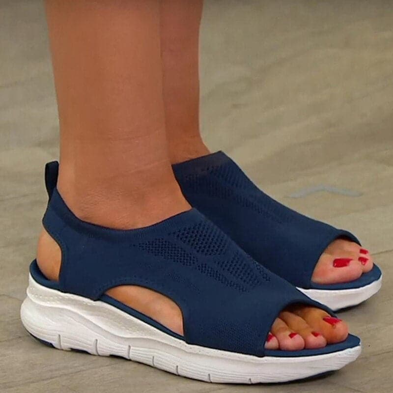 Sandales Femmes Printemps Confortables à Orteil Ouvert