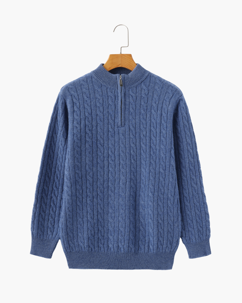 Pull Homme Hiver Câblé Chic et Élégant
