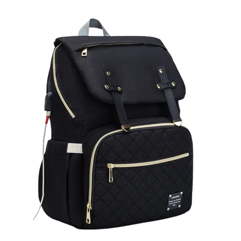 Sac à Dos Étudiant avec Port USB Rechargeable - PanierRoyale