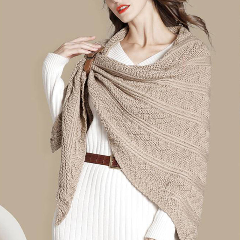 Écharpe Triangle Douce et Chaude pour Femme - PanierRoyale