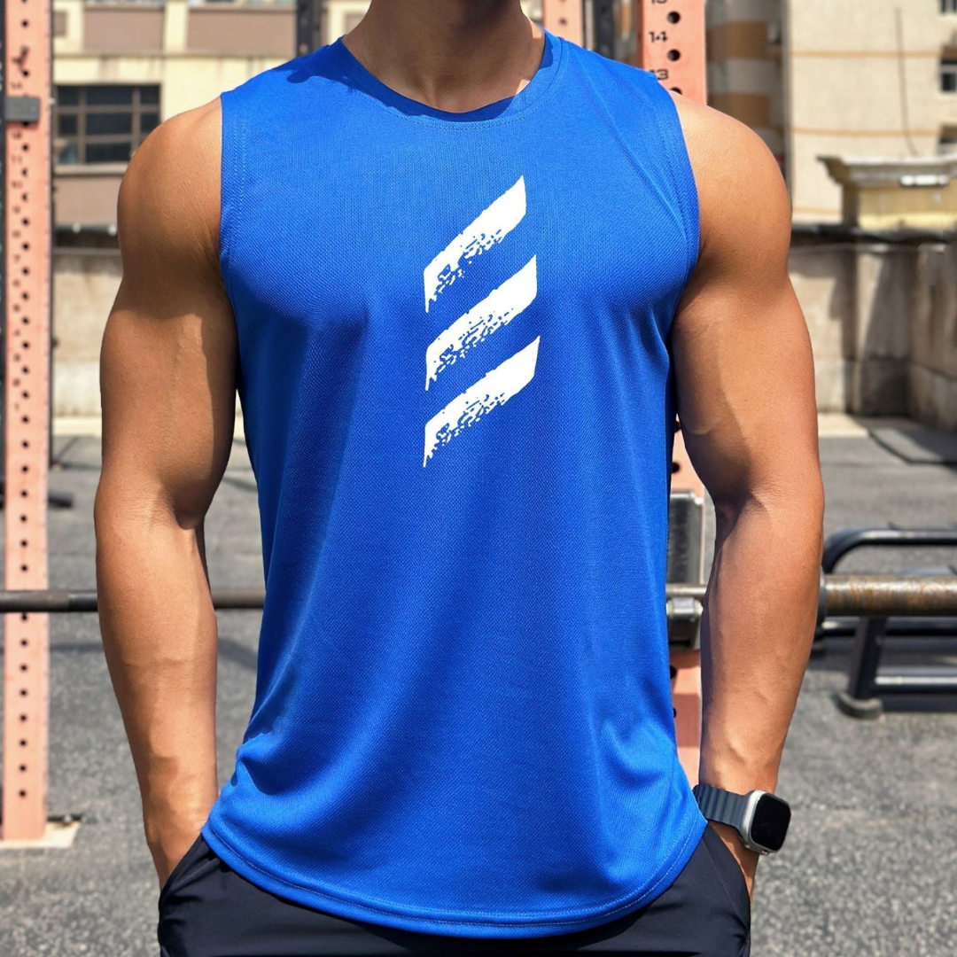 T-shirt Sport Homme Sans Manches Décontracté
