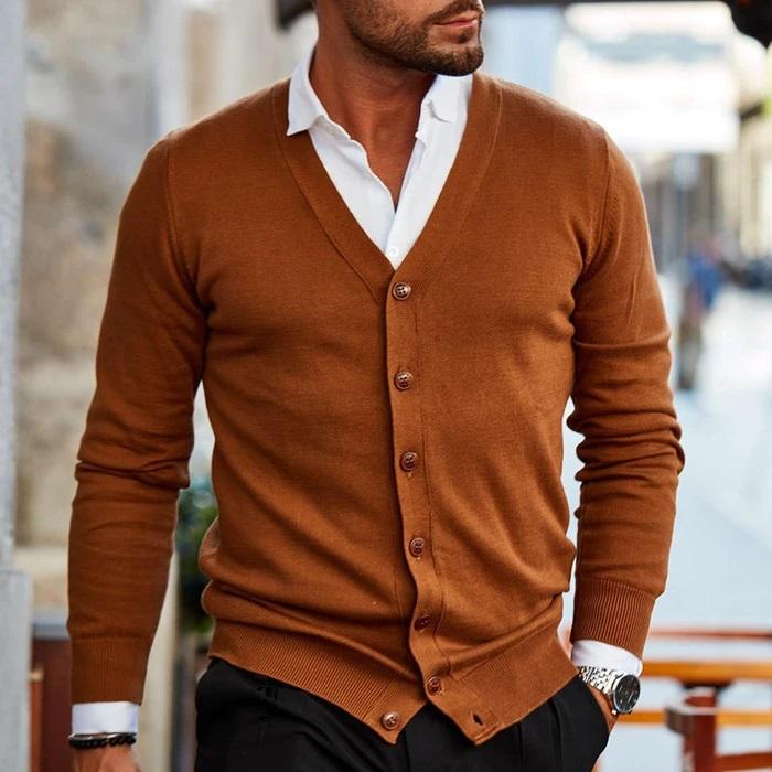 Cardigan Homme chaud et décontracté