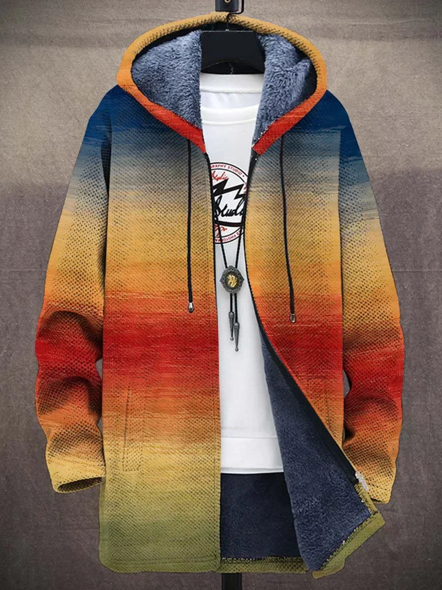 Veste Femme Polaire Capuche Imprimé Artistique Style Streetwear