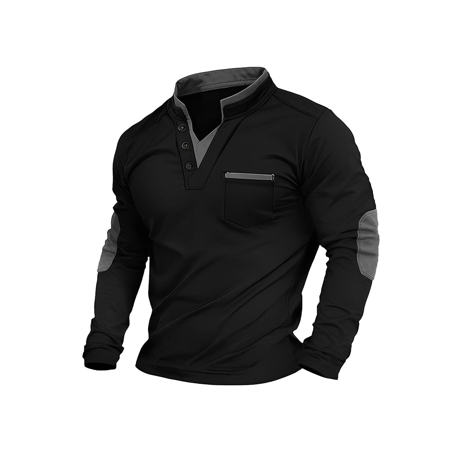 Pull Homme Col V en Laine Classique