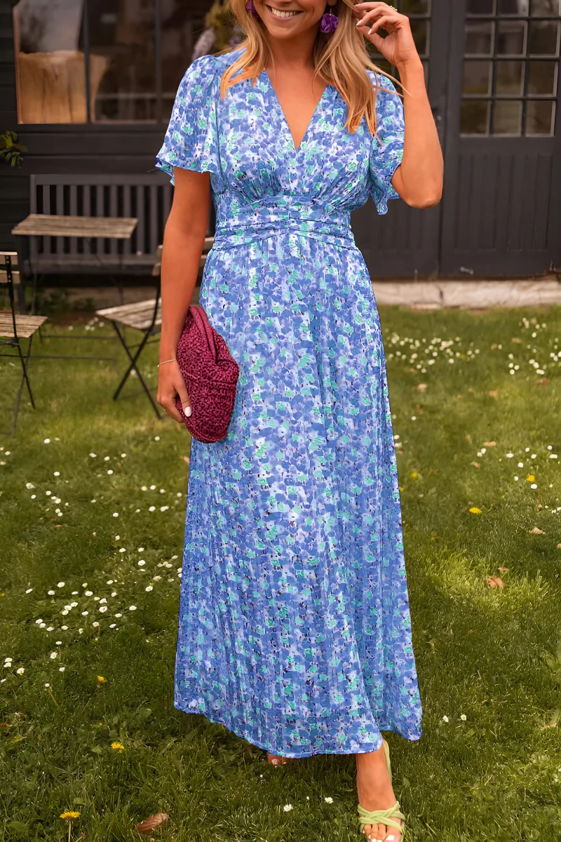 Robe Été Longue Florale Chic pour Femme