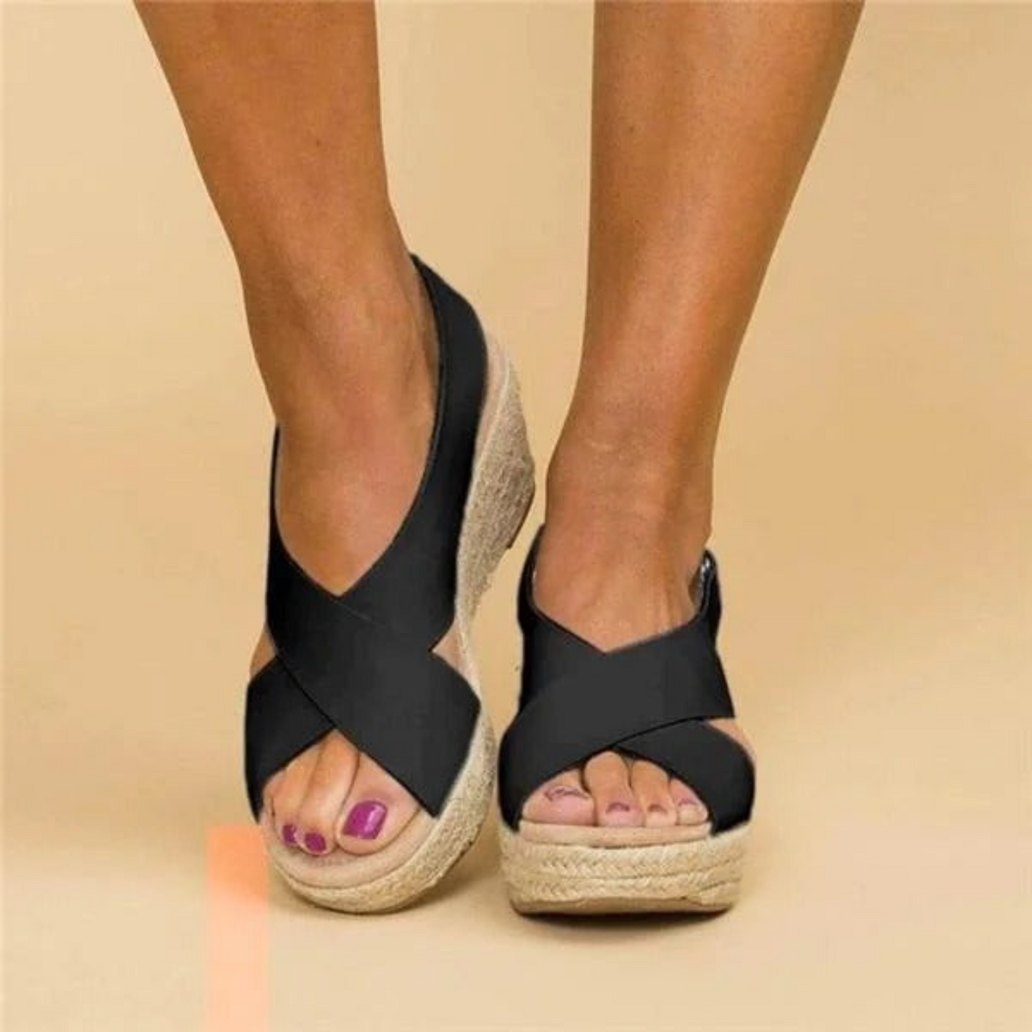 Sandales Espadrilles Femmes Légères et Confortables → Sandales Femmes Tressées et Douces
