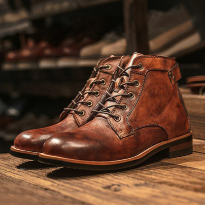 Bottes Cuir Homme Chic et Élégantes
