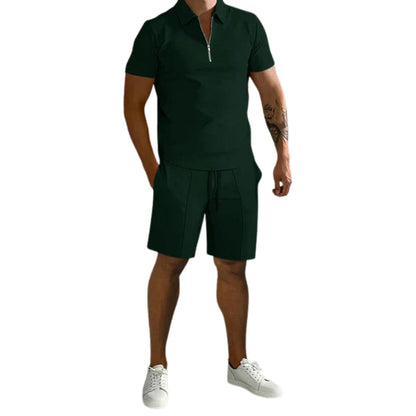 Ensemble décontracté Homme Chemise Légère et Short Sport