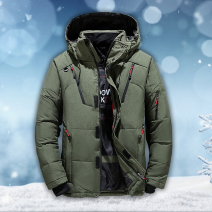 Manteau Homme Imperméable et Chauffant pour Hiver