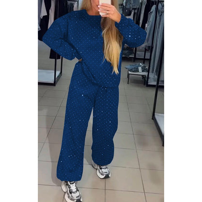 Ensemble Sport Chic Sweatch à Capuche et Pantalon Jogging