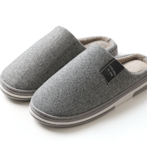 Chaussons Homme Hiver Chauds et Antidérapants