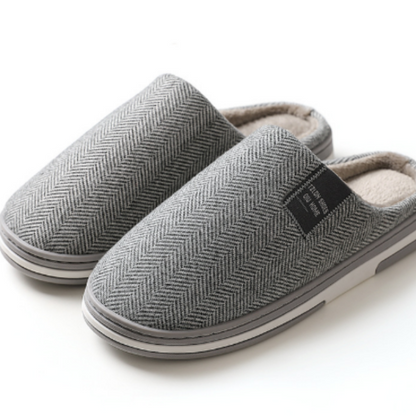 Chaussons Homme Hiver Chauds et Antidérapants