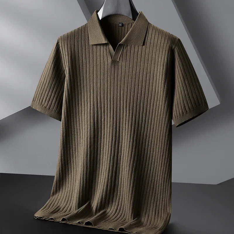 Chemise Polo Homme Manche Courte Classique