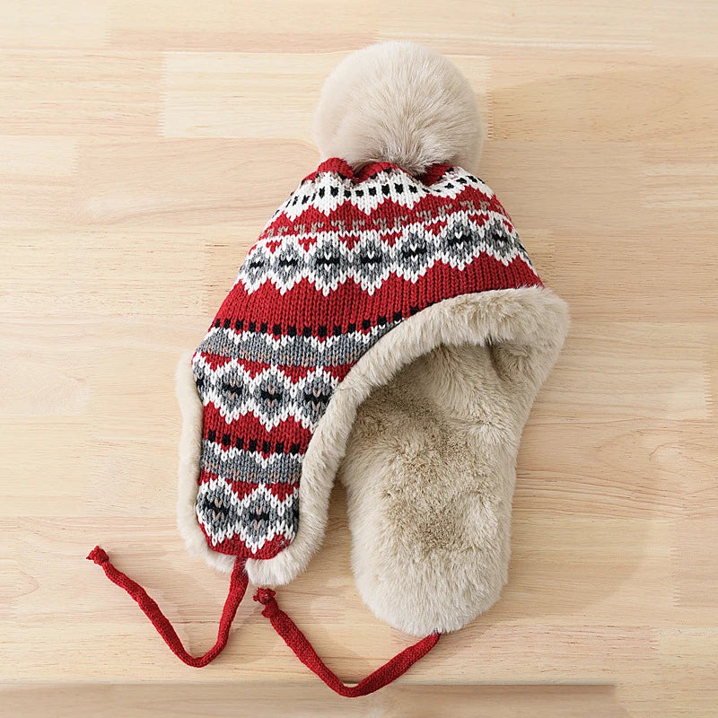 Bonnet Hiver Chaud et Doux pour Adulte