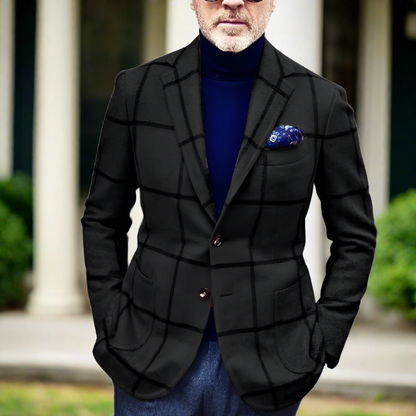 Blazer Homme Carreaux Élégant et Raffiné