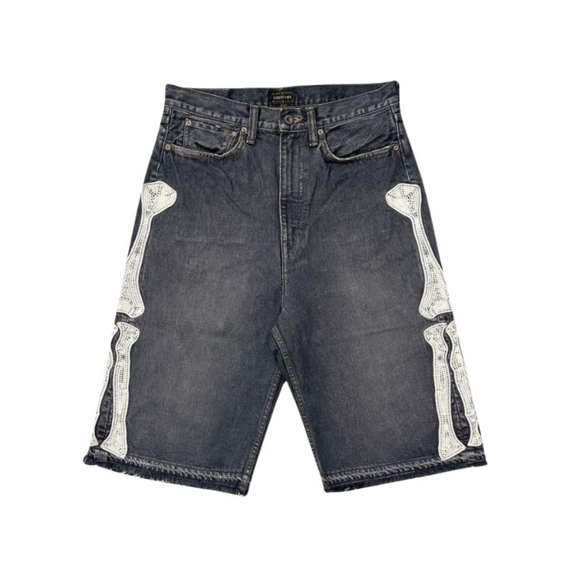 Short Décontracté Grande Taille avec Poches et Zip